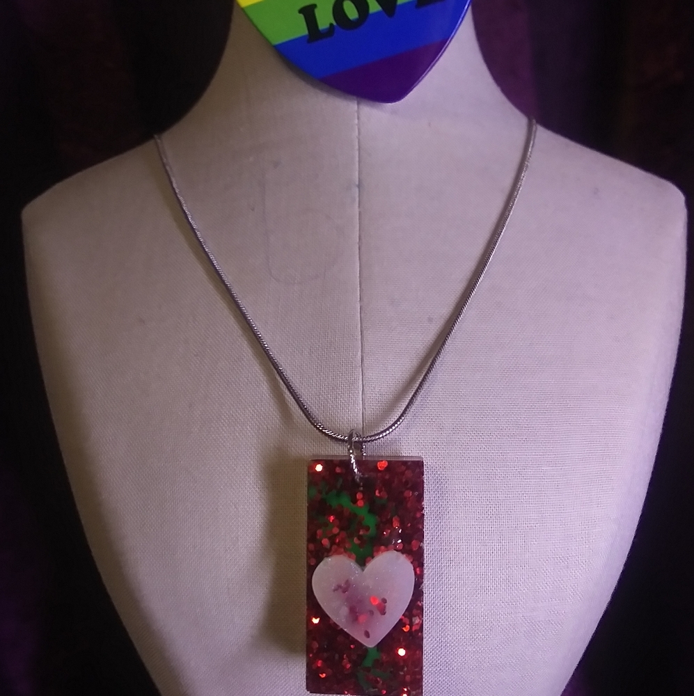 Handmade Resin Necklace